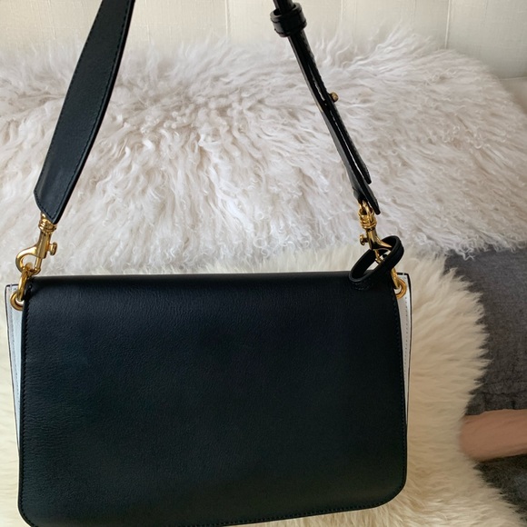 JW Anderson Medium Black White Pierce Shoulder Bag - Picture 7 of 14